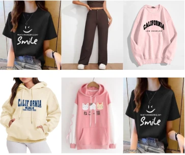 E-commerce website collection section